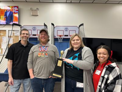 Read the Raytheon and Junior Achievement of Kentuckiana Team Up for Another Epic Pop-A-Shot Tournament