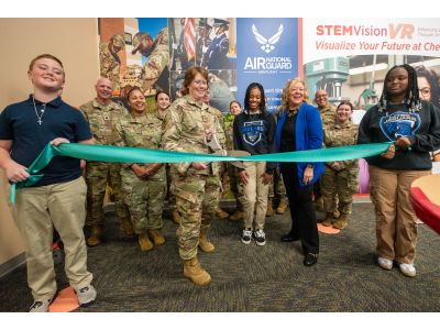 Read the Kentucky Air National Guard Dedicates New Display at JA Finance Park