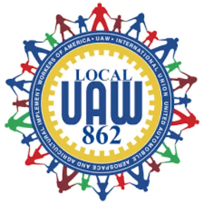 Logo for sponsor UAW Union Local 862